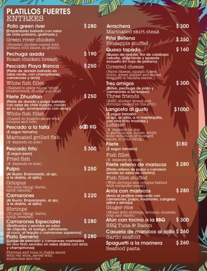 Restaurante Lagarto´s Menu - Image 4